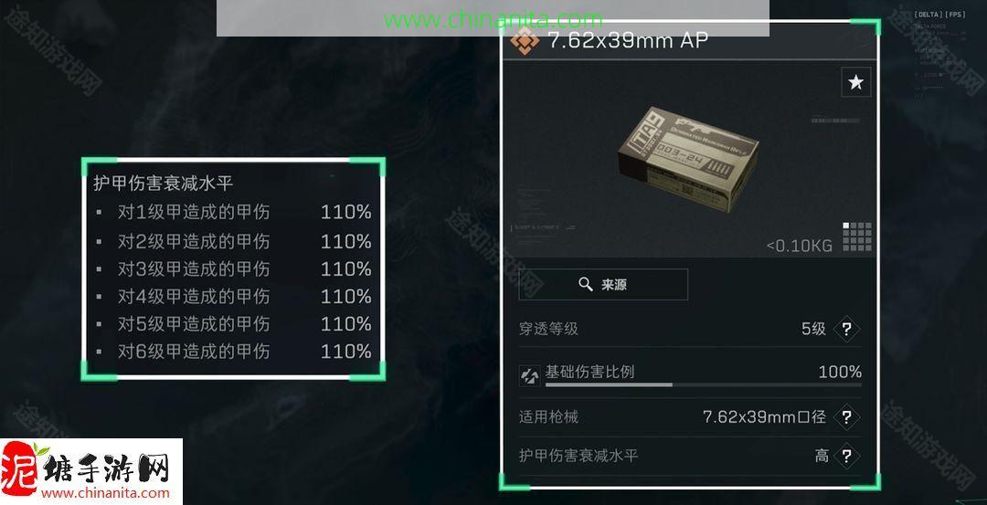 三角洲行动7.62x39mm弹药哪些武器能用,7.62x39mm弹药分类及适用武器介绍,属性