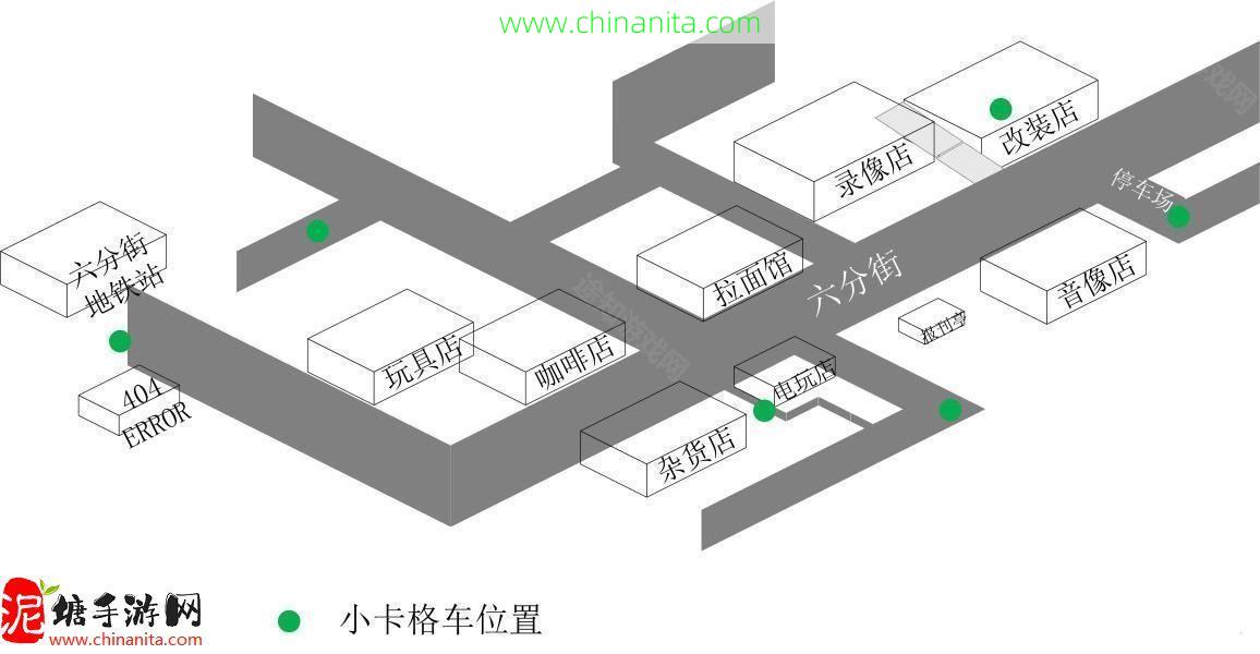 绝区零六分街宝箱在哪,六分街宝箱收集攻略,遗失的小卡格车,小卡格车